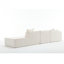 Ensemble de canapé modulaire Boneless, canapé minimaliste moderne, canapé en forme de L faisant face à la gauche, canapé confortable-606037018