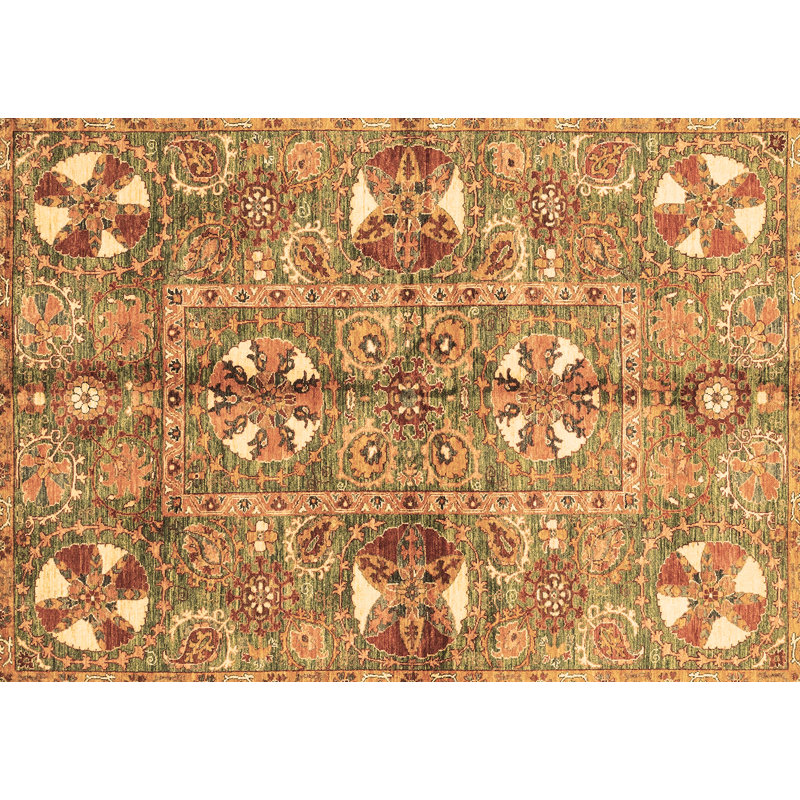 Tapis brun Kyndalyn, Carré 6 pi