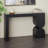 Cole And Grey Metal Geometric Console Table With Stacked Arched Table Leg