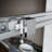 36'' W 72'' H Framed Square Reversible Shower Enclosure-81127648