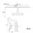 Minimalist  Dining Table with Rock Slab Surface-102533873
