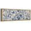 Reproduction d'art sur toile encadrée bleu marine-107118074-111665901