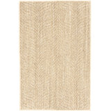 Wave Sand Woven Sisal Rug