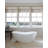 Seros 65" x 30" Freestanding Soaking Bathtub With Curved Rim-95595221
