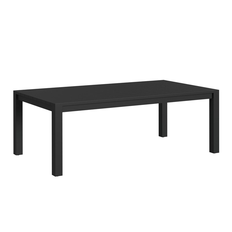 Berala Regular Dining Table in Whistler Black