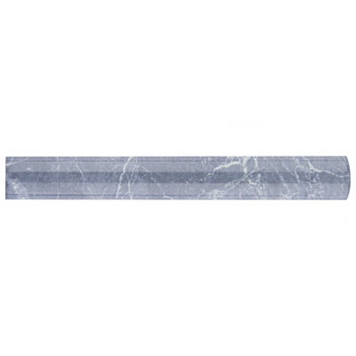 Cigarro 7.88" L x 1" W Ceramic Round Tile Trim