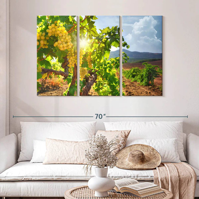 Yarlin Luminous Grape Vine, 32" H x 50" W