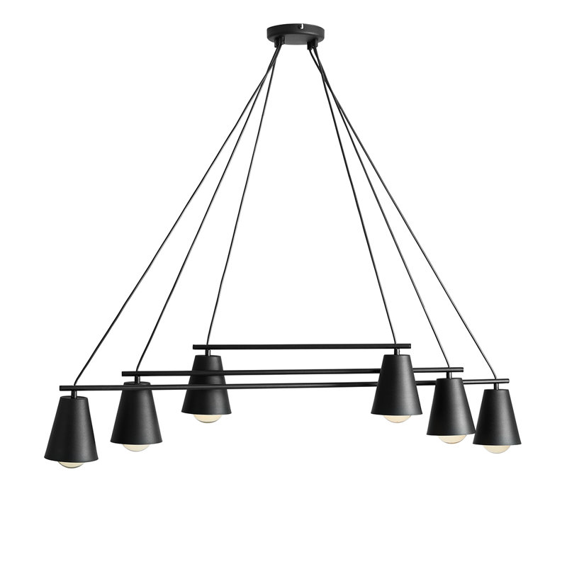Ewingdale 6 - Light Metal Pendant
