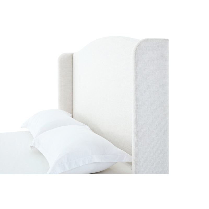 Tête de lit pour lit très simple 54 po - Revêtement de chambre à coucher minimaliste Chenille