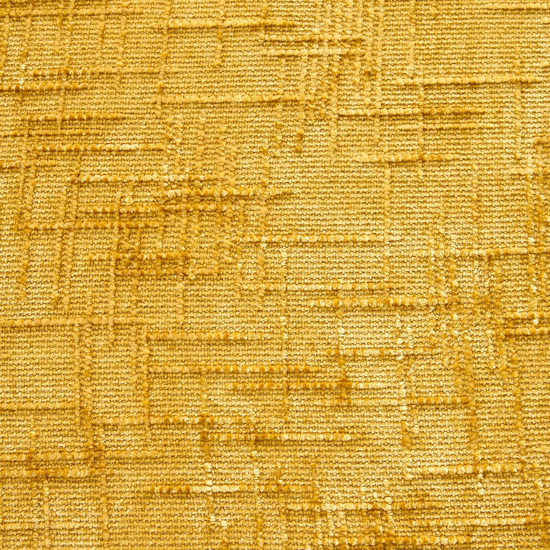 Canapé en L Chenille, Jaune