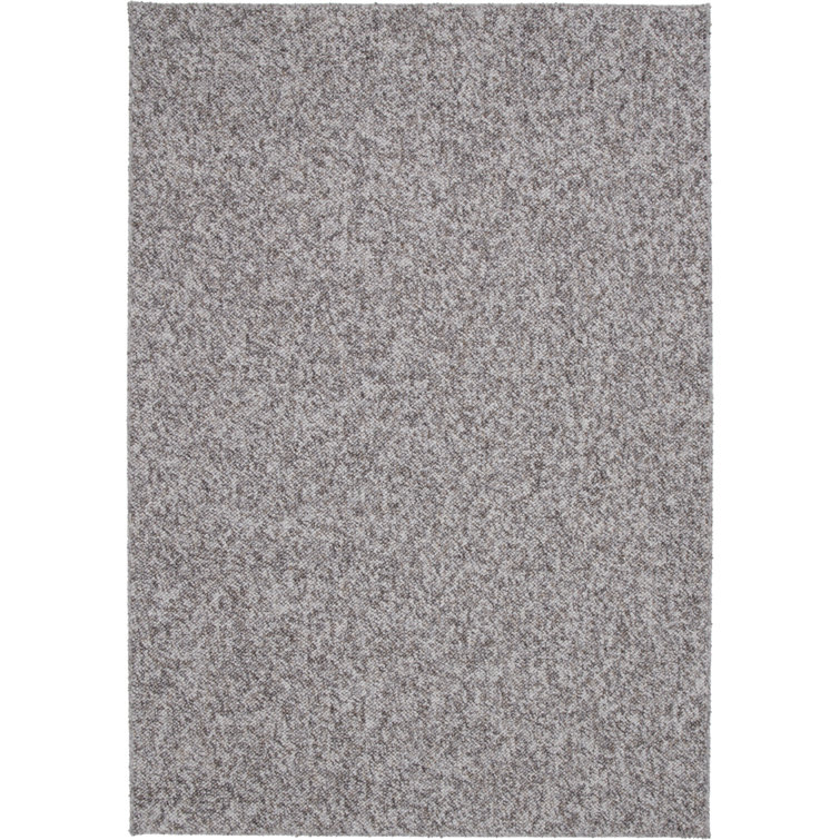 Rizwana Machine Washable Taupe Area Rug