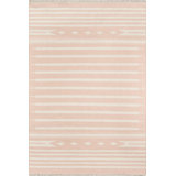 Thompson Hand Woven Wool Geometric and Striped Area Rug