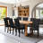 Modern Faux Leather Waterproof Upholstered Dining Chair-341332977