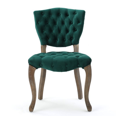 Christopher Knight Home Elegant And Comfortable Tufted Chair Set Of 2 With A Stylish Design, Perfect For Living Rooms, Dining Areas, And Bedrooms To Add A Touch Of Sophistication