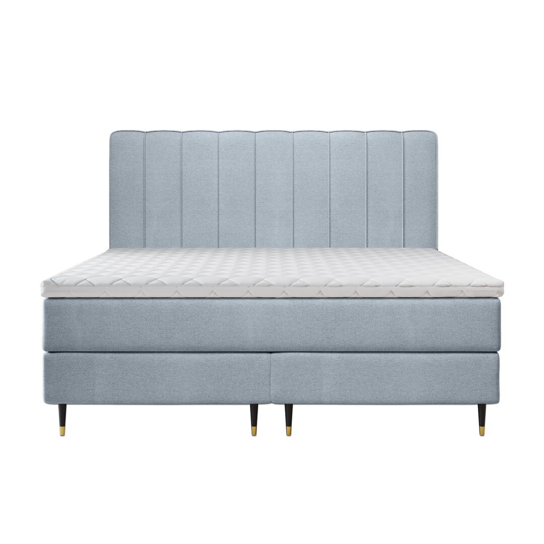 Boxspringbett Powellsville mit Topper