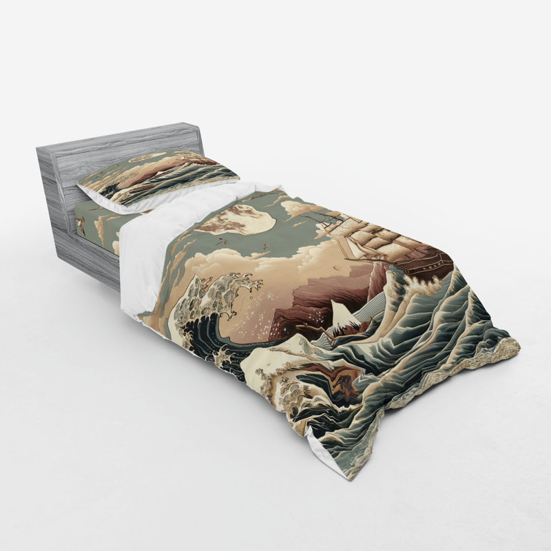 Polyester Duvet Cover, Twin Duvet Cover + 2 Additional Pieces