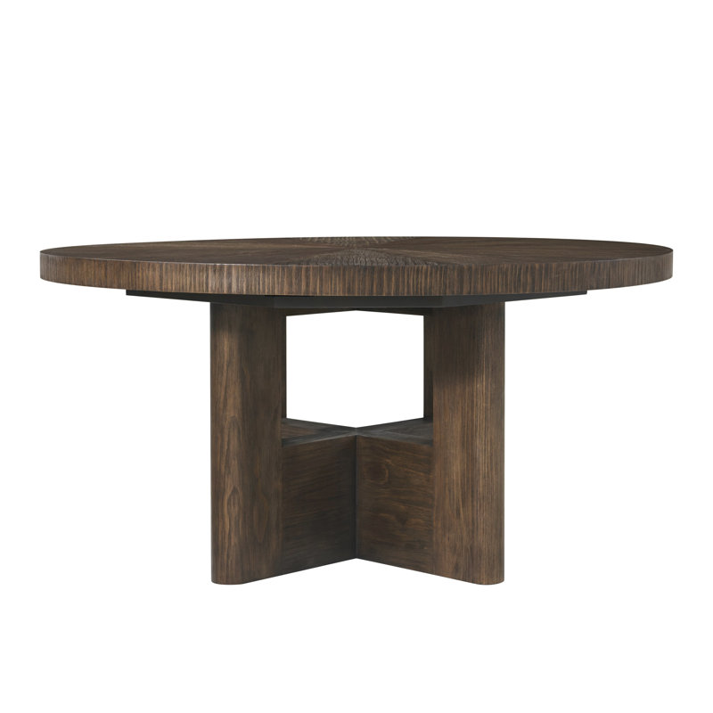 Urbane Round Extension Dining Table, Campfire