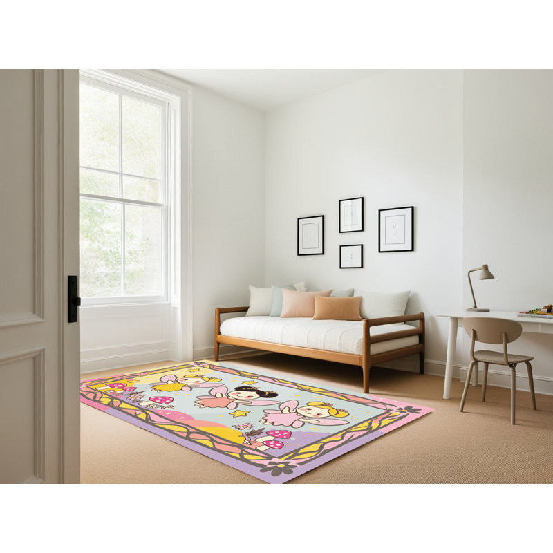 Tapis fantaisie East Urban Home, Rectangle 2 pi x 3 pi