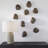 Boho Abstract Wall Decor on Solid Wood-70769486
