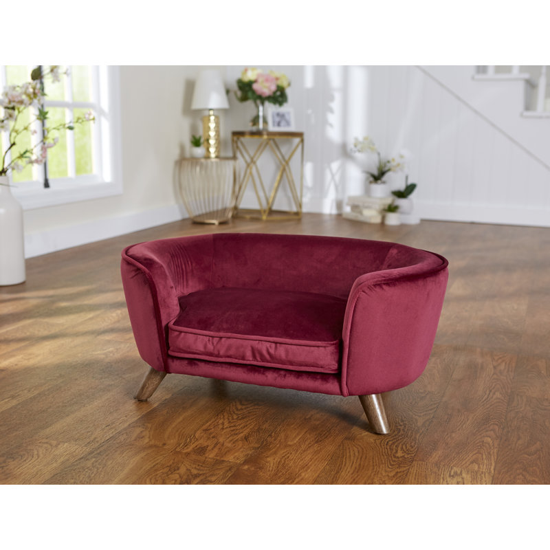 Polyester Pet Bed, Wine