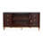 Camellia Field 72'' Wide 6-Drawer Dresser - Pecan
