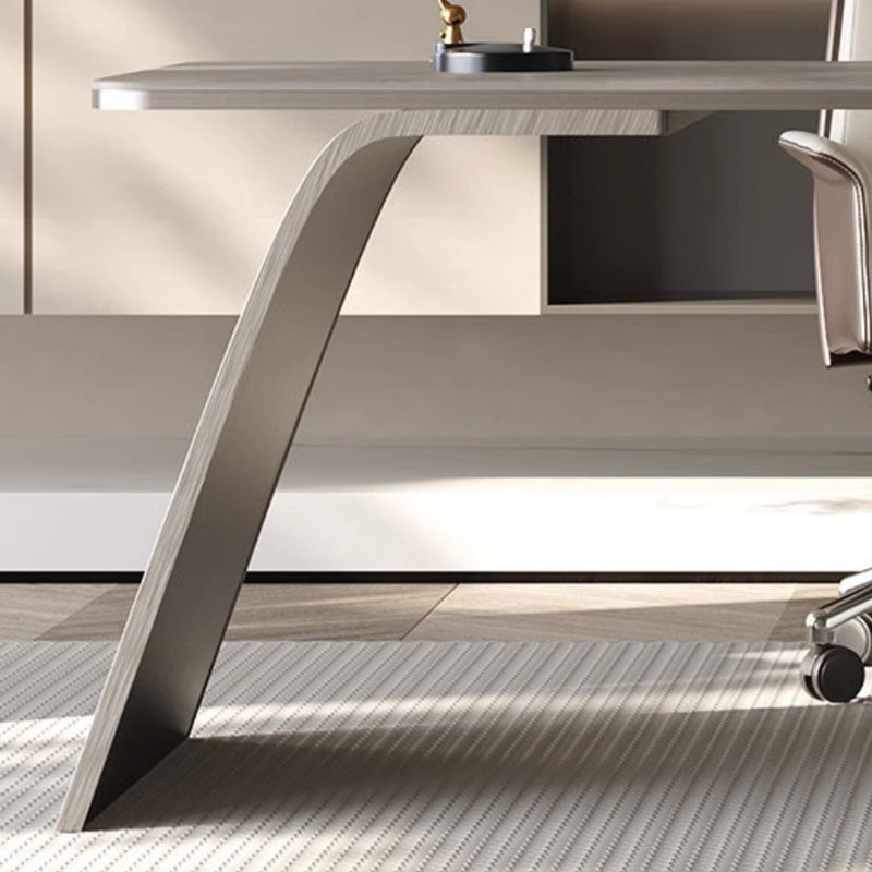 Bailey, H 29,53 po x l 55,12 po x P 27,56 po, Gris, Argenté / blanc