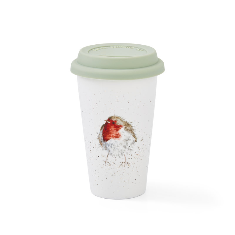 Classic Wrendale Designs  Robin Travel Mug