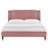 Modway Zahra Channel Tufted Performance Velvet Platform Bed-1353548613-1353548627
