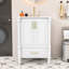 Meuble-lavabo avec lavabo et tablette réglable-1296864778