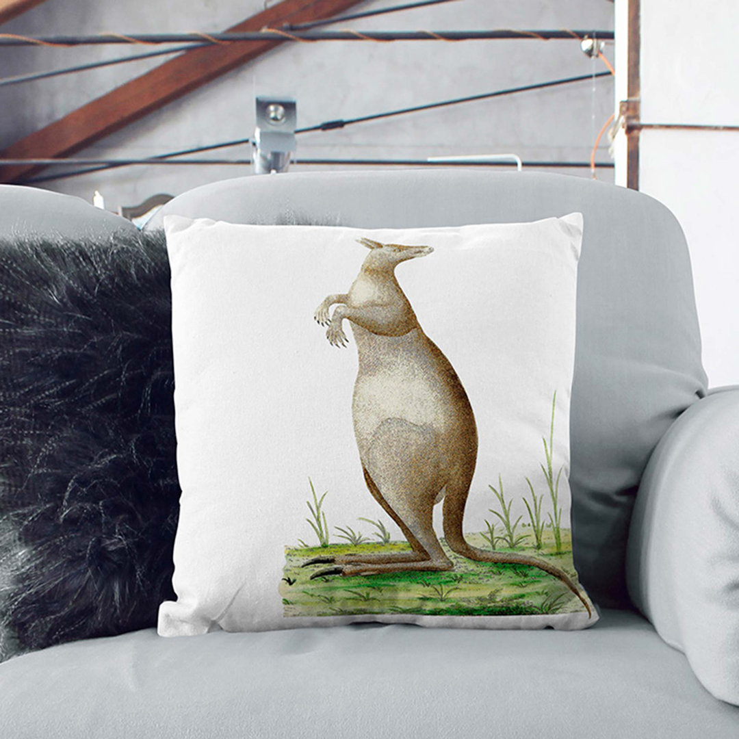 Great Kangaroo by George Shaw Cushion with Filling