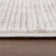 Carmel Modern Striped Cream/Grey Area Rug
