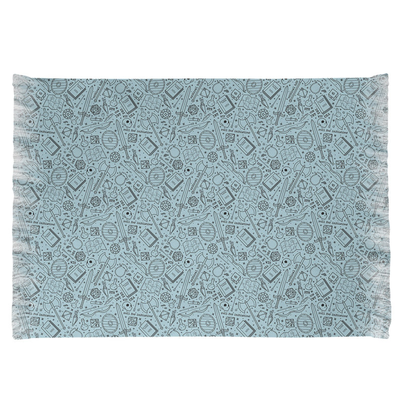Tapis de zone bleu classic rpg Mcguigan, Non