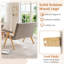 Causeuse avec accoudoirs et pieds en bois-1000427549