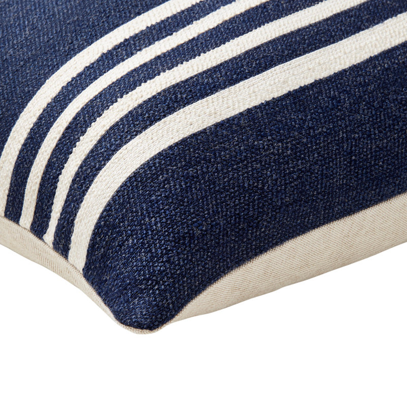 Mar Cotton Blend Lumbar Rectangular Pillow Cover