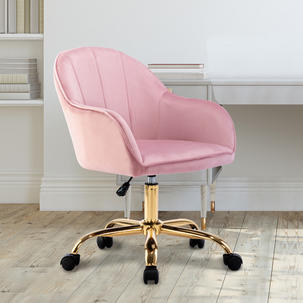Tennison Desk Chair pink