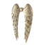 Ensemble de 2 ailes décoratives 15,7 po x 1,5 po x 24,5 po