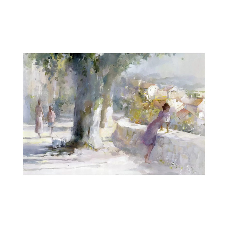 Whispering Wind by Willem Haenraets - Wrapped Canvas Painting, 101.6 cm H x 66.04 cm W x 3.175 cm D