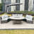 6 - Person Patio Conversation Sets with Cushions