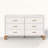 White 6-Drawer Double Dresser-757024569