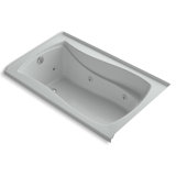 Mariposa® 60" x 36" Alcove/Tile In Whirlpool Acrylic Bathtub