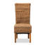 Chaise d'appoint en bois massif blanc / brun-707806028-707806035