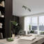 Bonina 1 - Light Brushed Nickel Pendant-1891961693