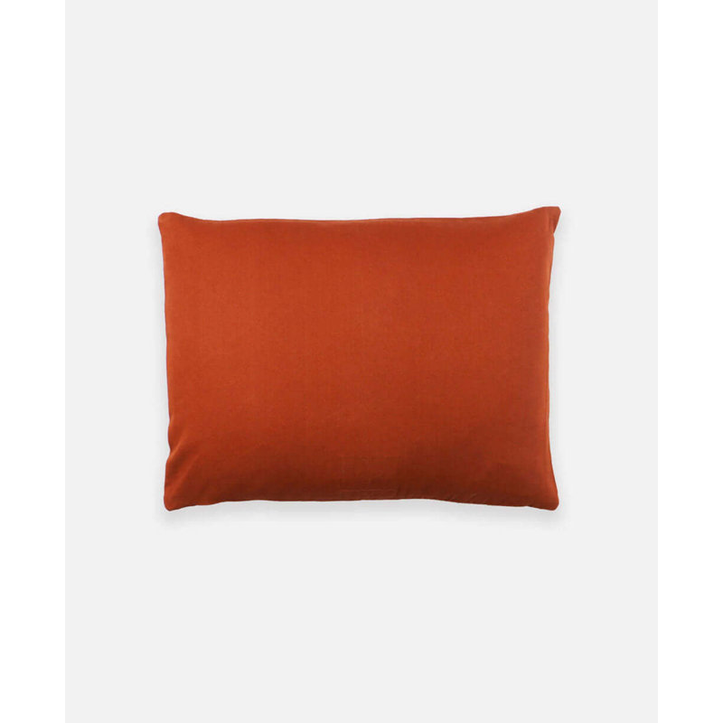 Graph Rectangular Pillow Cover & Insert, Rust