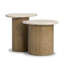 Kovo Marble Nesting End Table