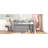 Full Size Loft Bed With Retractable Writing Desk And 4 Drawers
