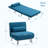 Romine Single 75cm Upholstered Cushioned Convertible Sofa