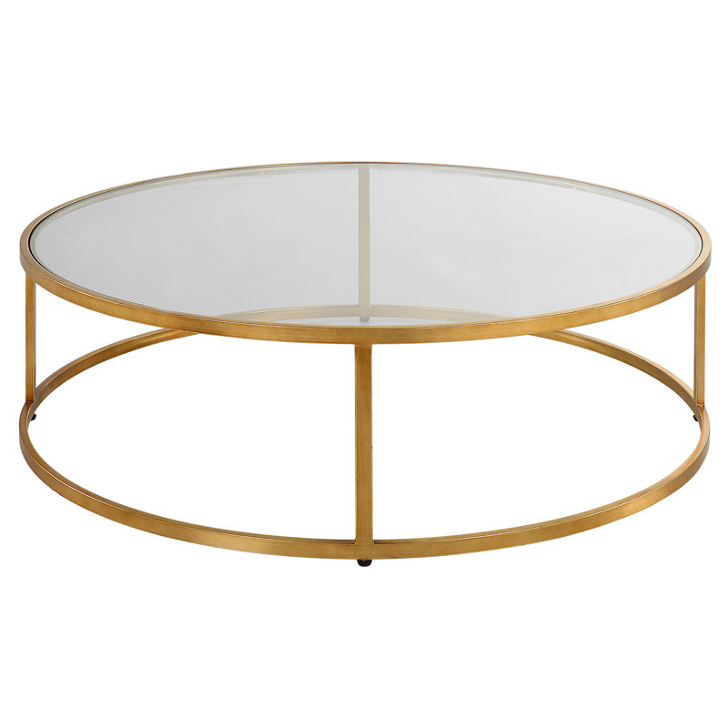 Thanvir Glass Top Single Coffee Table