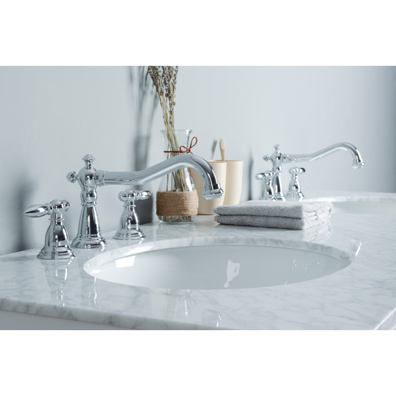 Ensemble de meuble-lavabo double 60 po Bowlin, Blanc pur