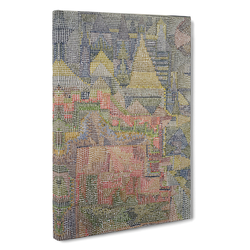Castle Garden by Paul Klee - Wrapped Canvas, 76cm H x 50cm W x 3cm D