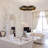 Vaughan Dimmable LED Wagon Wheel Chandelier